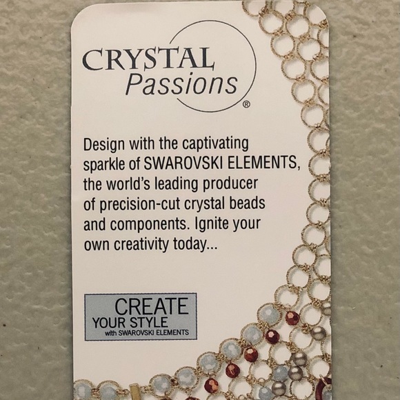 NWT Swarovski Crystal Pearl Necklace Set. - Picture 7 of 8